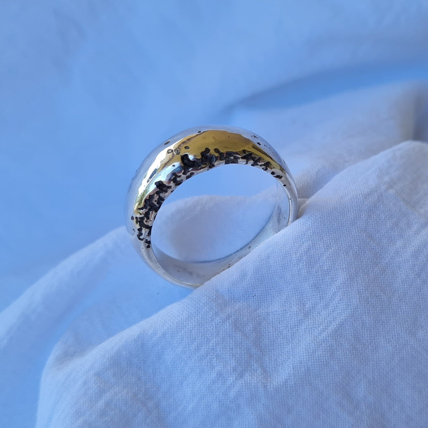 9mm Sands of Cairns Sterling Silver Ring- MADE TO ORDER