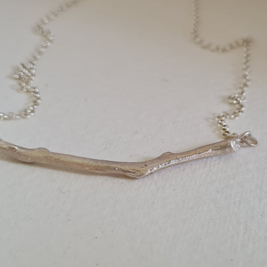 Twig Choker length necklace