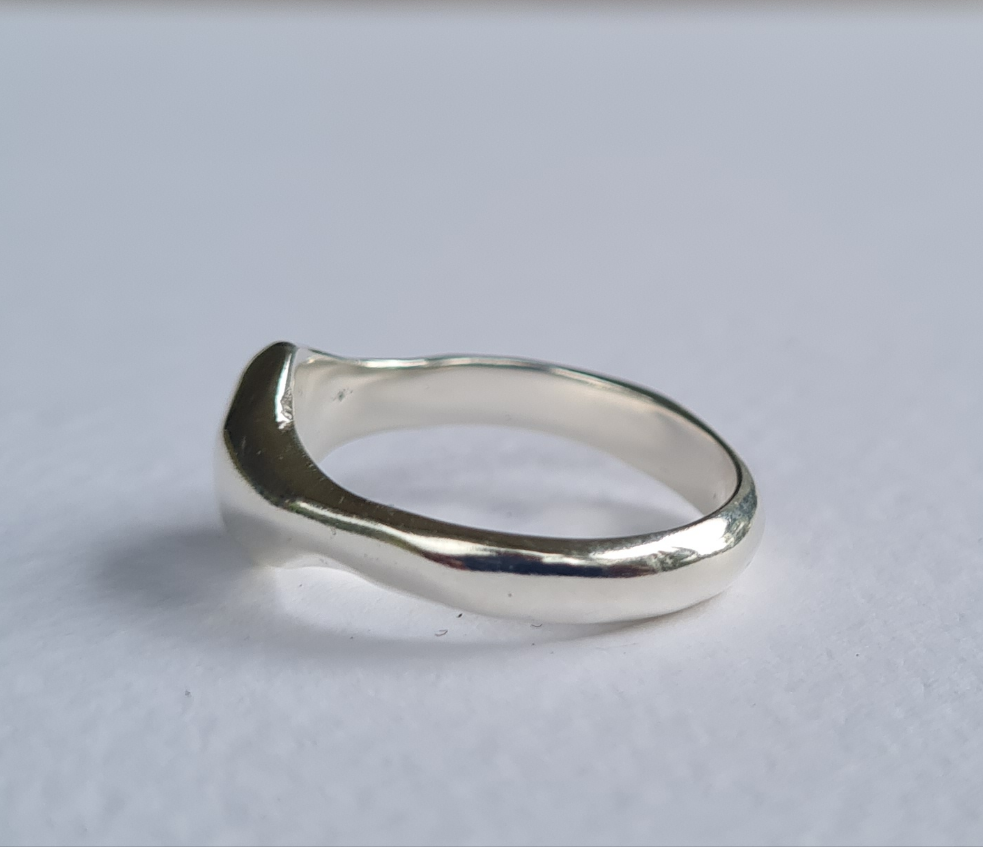 Silver Drop Ring