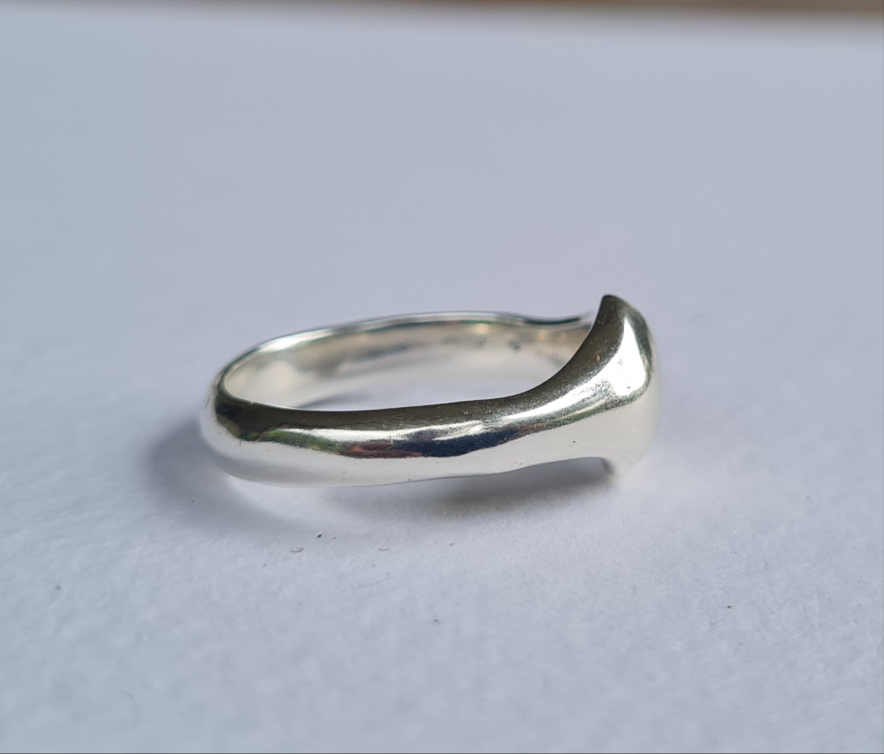 Silver Drop Ring