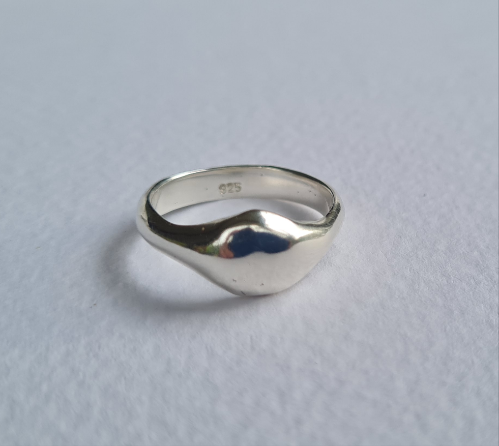 Silver Drop Ring