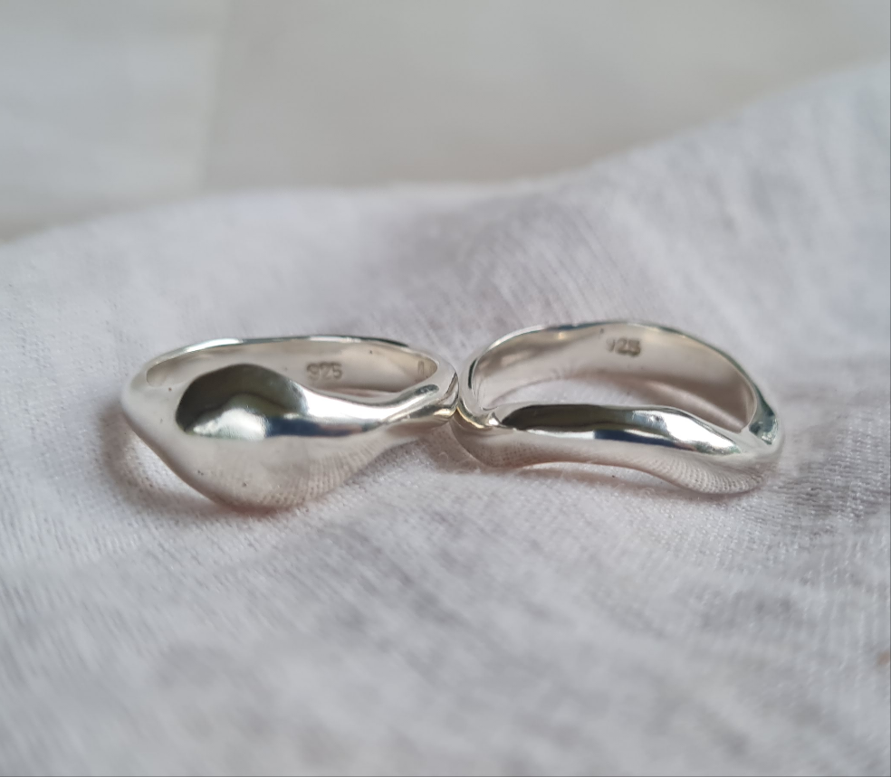 Silver Drop Ring