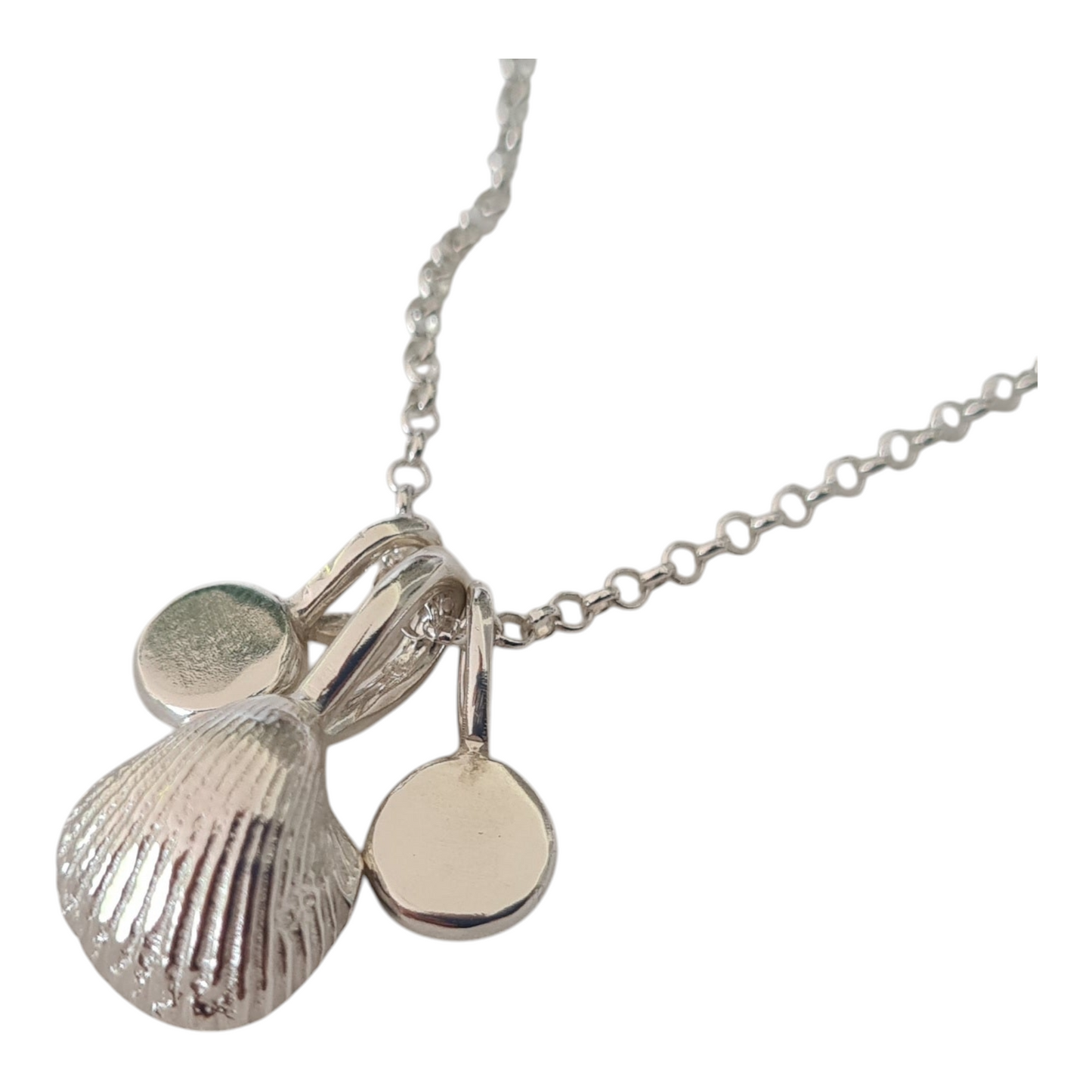 Personalised Sandcast Seashell Pendant