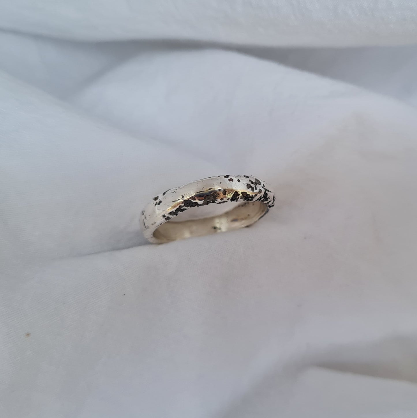 3mm Sands of Cairns Beach Sterling Silver Ring - MADE TO ORDER