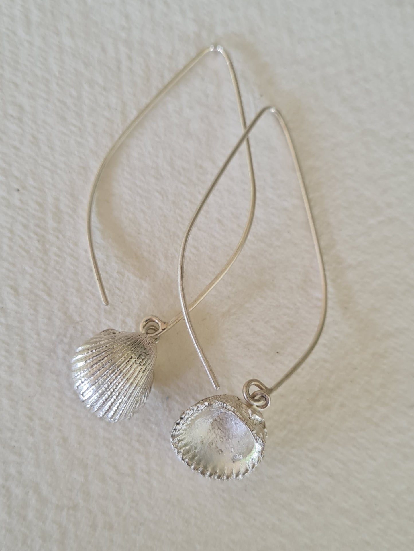 Shell dangle earrings